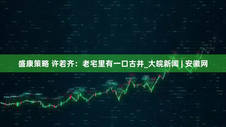 盛康策略 许若齐：老宅里有一口古井_大皖新闻 | 安徽网